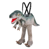 Déguisement Salopette Tyrannosaure Rex Grise Enfant pour Halloween