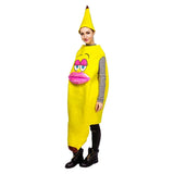 Déguisement Tenue Banane Drôle Couples Costume pour Halloween