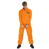 Déguisement Uniformes et Accessoires Orange de Prison Costume Homme