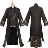 Enfant KPop Demon Hunters(2025) Jinu Saja Veste+Haut Noires Cosplay Costume