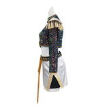 Enfant KPop Demon Hunters(2025) Mira Golden Tenue Noire Cosplay Costume