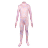 Déguisement Enfant Kpop Demon Hunters Huntrix Zoey Combinaison Rose Costume