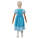 Enfant Stranger Things Saison 5 Holly Wheeler Robe Bleue Cosplay Costume