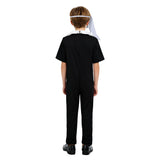 Enfant Zootopia 2(2025) Mayor Winddancer Tenue Noire Cosplay Costume