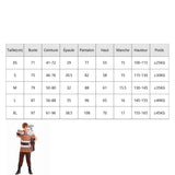 Déguisement Guerrier Viking Médiéval Tenue Marron pour Adulte et Enfant