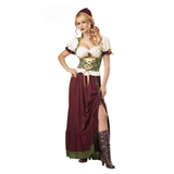 Déguisement Femme Oktoberfest Médiévale Vintage Robe Costume