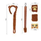 Enfant Accessoires de Déguisement Pour Le Lion Carnaval