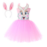 Déguisement Fille TuTu Robe Lapin de Pâques Pour Carnaval