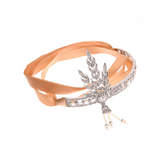 Accessoires Crown Bridal Bijoux pour Cheveux en Perles