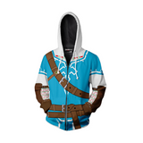 Déguisement The Legend of Zelda: Tears of the Kingdom Link Zip Sweat-shirt Costume Ver.2