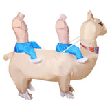  Inflatable Alpaca Cosplay Costume Halloween Carnival Party Suit  