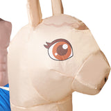  Inflatable Alpaca Cosplay Costume Halloween Carnival Party Suit  
