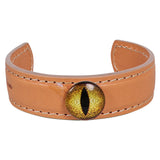 Accessories Bracelet Vintage en Cuir de Vache de Couleur Noir/Brun/Kaki