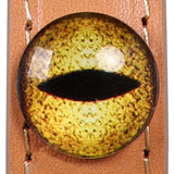 Accessories Bracelet Vintage en Cuir de Vache de Couleur Noir/Brun/Kaki