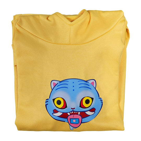 Sweat à Capuche Rumi Demon Hunters - Design Anime, Motif Bleu Et Rose, Pantalon De Jogging Inclus - Style Streetwear Unisexe Enfants