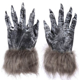 Acessoire Adulte Loup Griffes Gants/Masque pour Halloween Carnaval