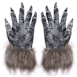 Acessoire Adulte Loup Griffes Gants/Masque pour Halloween Carnaval