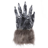 Acessoire Adulte Loup Griffes Gants/Masque pour Halloween Carnaval