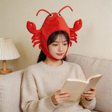 Accessoire Chapeau Rouge pour Homard Simulé Adulte pour Halloween