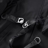 Déguisement Aviateur Veste Fonctionnelle Oversize Noir Costume Homme