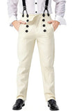Déguisement Homme Pantalon Cargo Rétro Steampunk Médiéval Costume