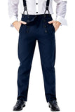 Déguisement Homme Pantalon Cargo Rétro Steampunk Médiéval Costume