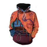 Déguisement Adulte Avatar: De Feu et de Cendres Peylak Sweat-shirt Orange Costume