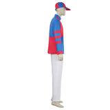 Déguisement d'Equitation Bleu Rouge et Blanc Homme