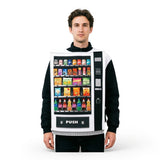 Déguisement Distributeur Automatique de Supermarché Combinaison Noire pour Halloween