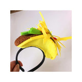 Accessoire Adulte Serre-tête Taco/Tournesol pour Carnaval Mexicain