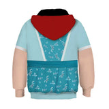 Déguisement Enfant Stranger Things Holly Wheeler Sweat-shirt à Capuche/Zip Costume d'Halloween