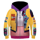 Déguisement Enfant Kpop Demon Hunter Rumi Pullover/Zipper Sweat-shirt Costume