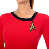 Déguisement Femme Star Trek TOS Robe Rouge Costume