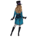 Déguisement Femme Alice Mad Hatter Costume de Magicien