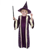Halloween Enfant/Adulte Tenue Parent-enfant Sorcier Cosplay Costume