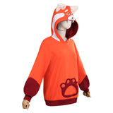 Déguisement Turning Red Alerte Rouge Mei Sweat à Capuche Design Original Cosplay Costume