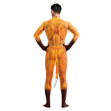 Déguisement Adulte Renard Combinaison Costume Halloween Carnaval