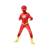 Déguisement Enfant The Flash Barry Allen Combinaison Cosplay Costume