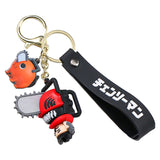 Anime Chainsaw Man Keychain Denji Keyring Pochita Porte-clés