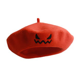 Déguisement Adult &Enfant Hiver Chapeau Béret Citrouille Halloween