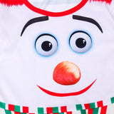 Déguisement Enfant Fille Noël Robe Bonhomme de Neige Robe