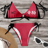 Déguisement Haikyuu Maillot de Bain Bikini Costume