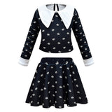 Déguisement Fille Wednesday Addams Goody Addams Maillot de Bain Costume Ver.2