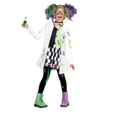 Déguisement Crazy Scientist Ensemble de Quatre Pièces Costume Halloween