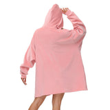 Déguisement Femme Couverture de Sweat à Capuche Imprimée Costume