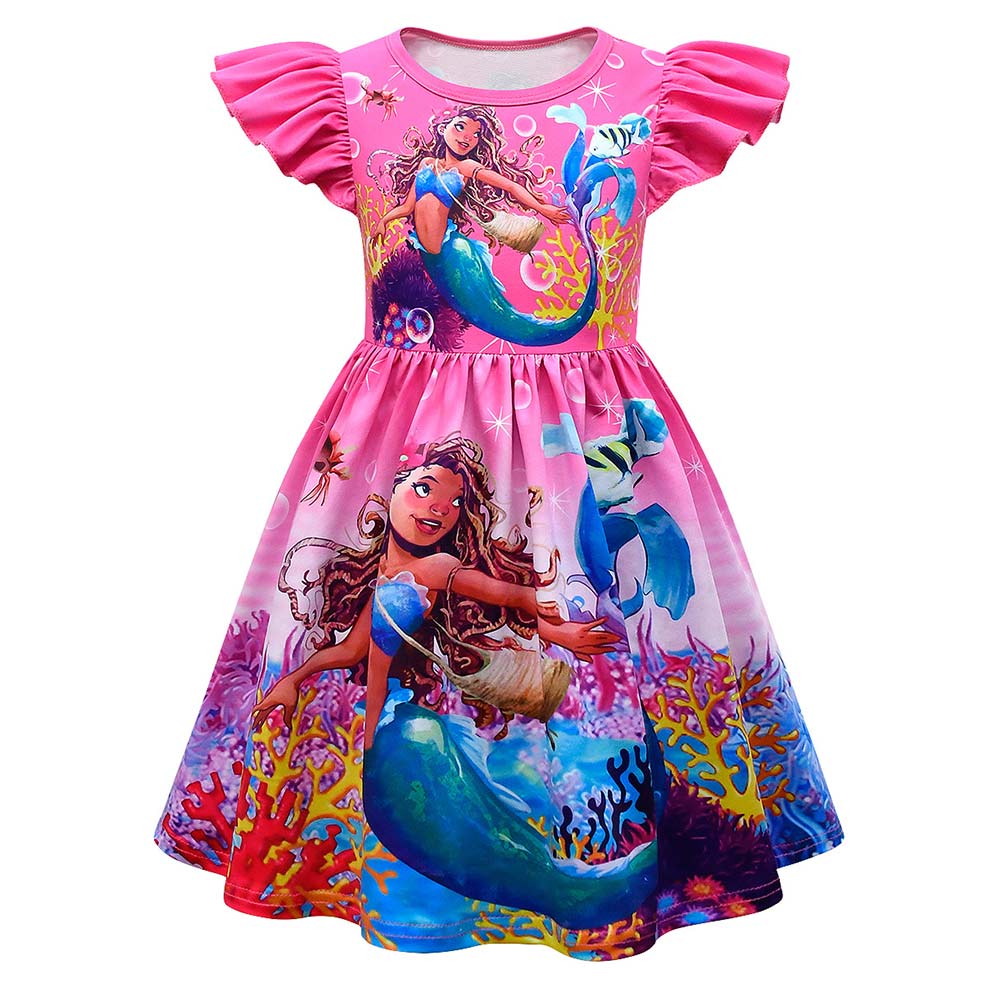 Déguisement Fille The Little Mermaid Ariel A-Line Robe Costume