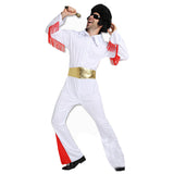 Déguisement Elvis Combinaison Costume Halloween Carnaval