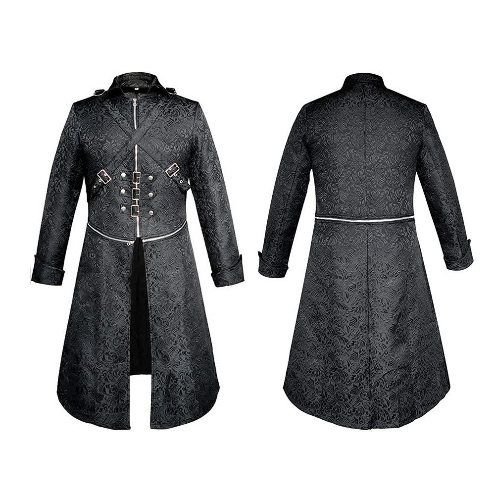 Déguisement Médiéval Gothic Punk Veste Baroniale Costume