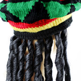 Accessoire Bonnet en Laine Jamaïcaine Béret Perruque