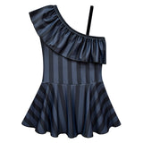 Déguisement Enfant Wednesday Addams Wednesday Maillot de Bain Costume
